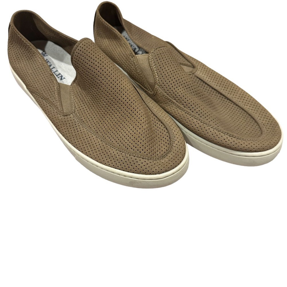 Wallin & Bros size 10.5 men’s leather slip on slides